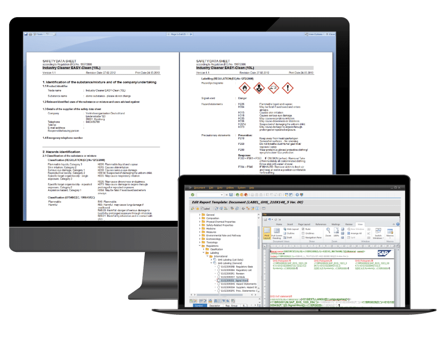 Safety Data Sheet and Label Management