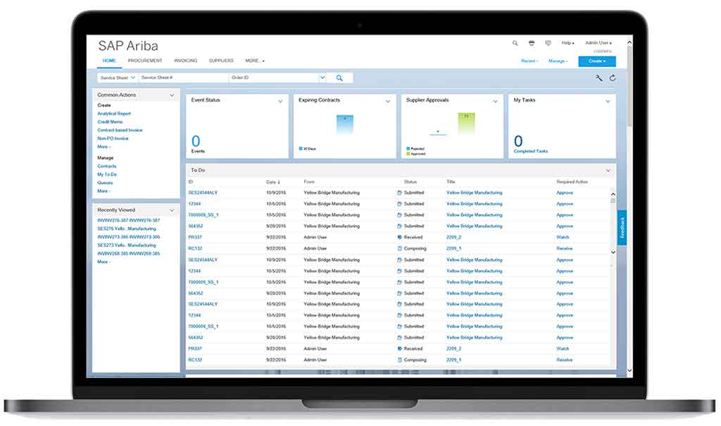 SAP ARIBA Spend Management Solutions I3s SAP ARIBA Spend Management Solutions I3s