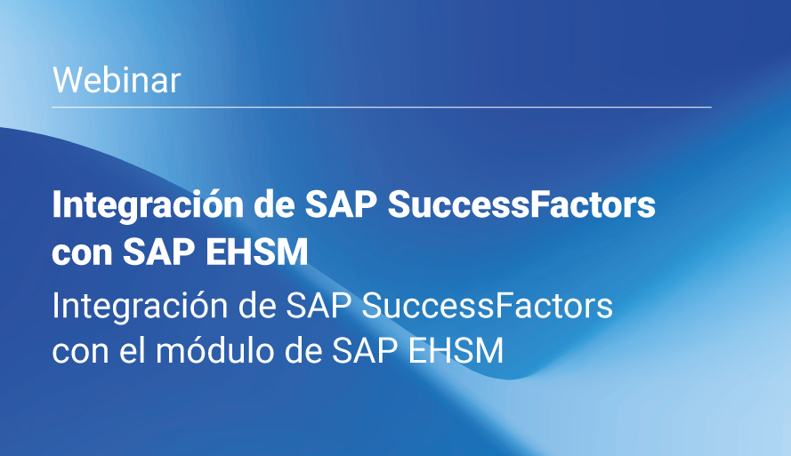 webinar integración SuccessFactors con EHSM